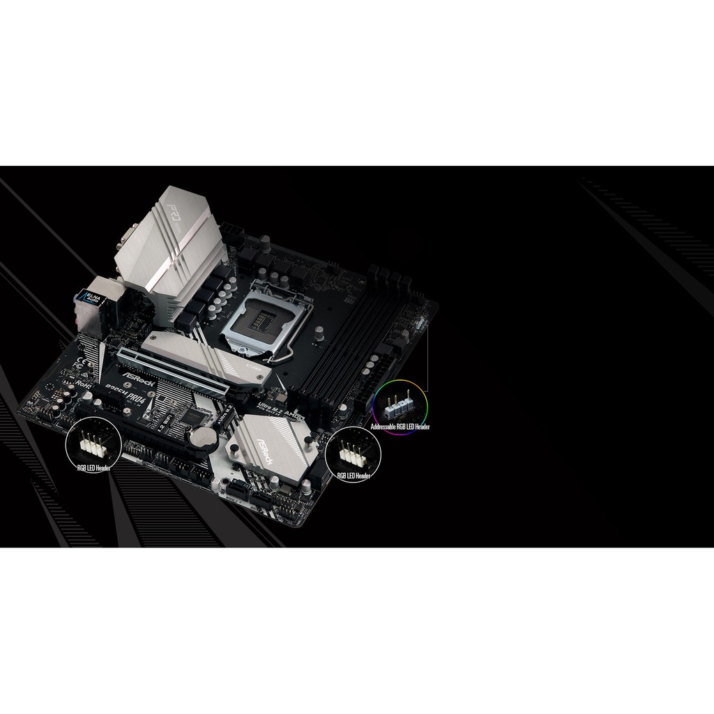 MainBoard Asrock B365M Pro 4 Full box - New - Chính Hãng FPT - BH 36 Tháng