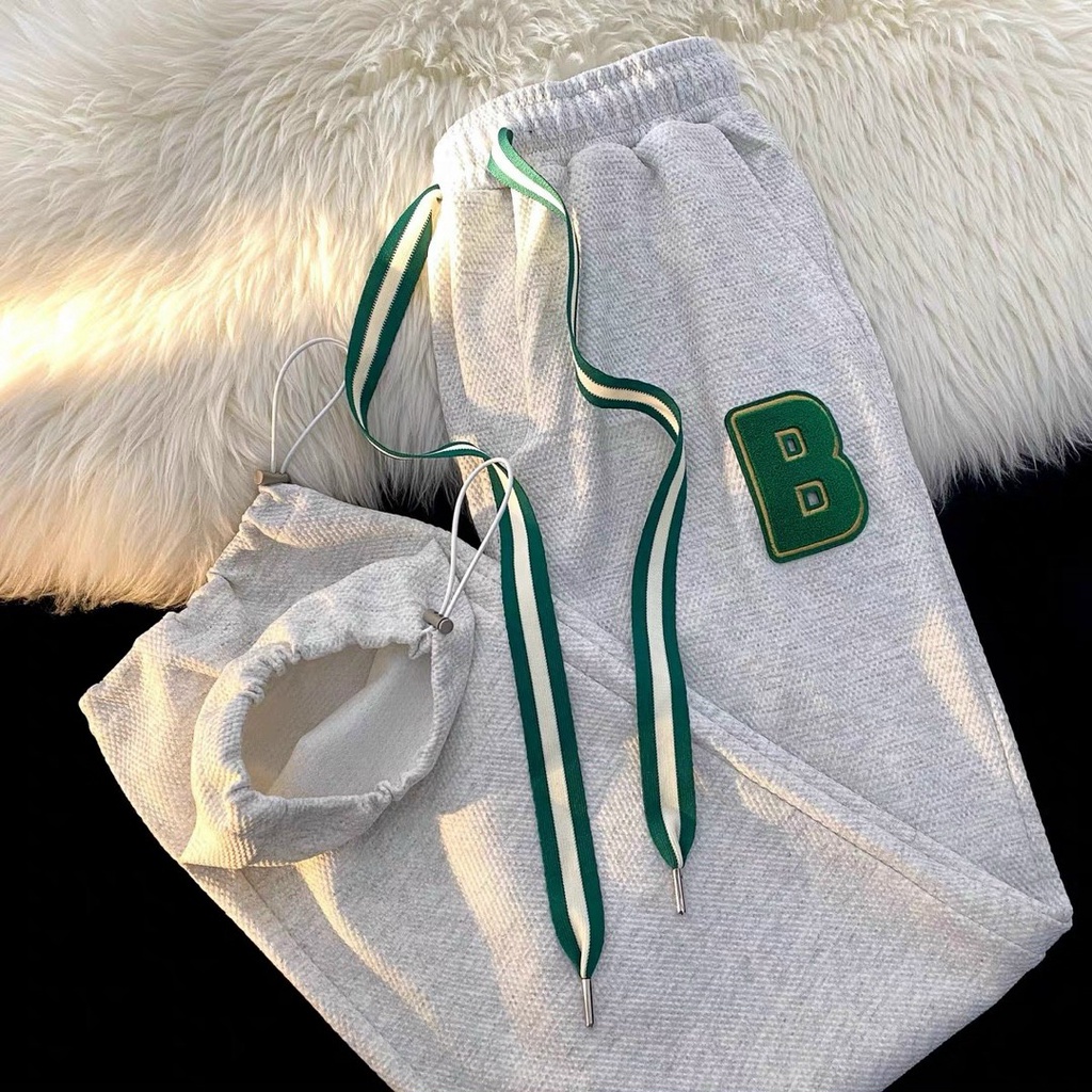 Quần mí chốt gấu RUBY HOUSE86 vải cotton dầy loại 1, ống rộng, kẹp mí, chốt gấu điều chỉnh, mặc 2 kiểu