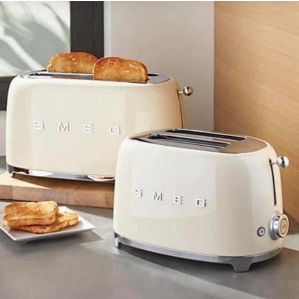 Máy nướng bánh mì 2 lát SMEG TOASTER TSF01 - Nhiều màu lựa chọn [Hàng Đức Chính hãng]