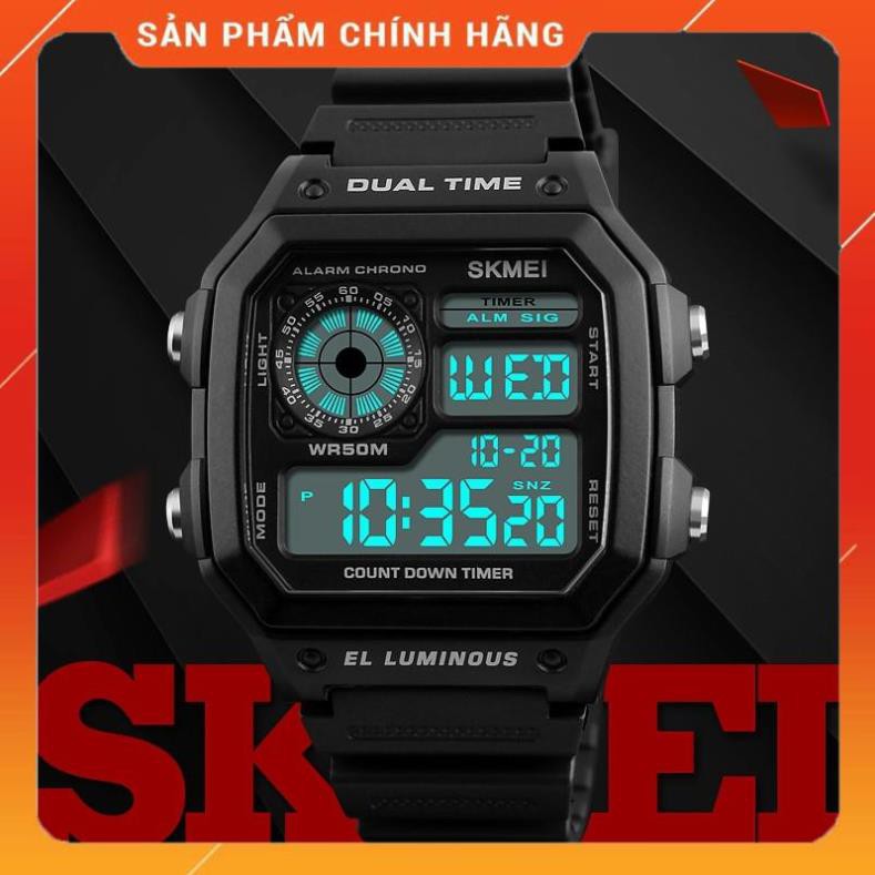 Hàng Cao Cấp -  Đồng hồ điện tử Skmei 1299 dành cho nam- Hàng Nhật chính hãng - lỗi 1 đổi 1 | BigBuy360 - bigbuy360.vn