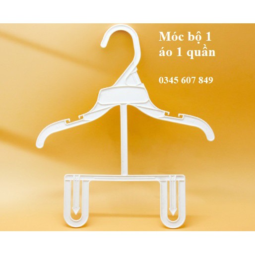 Móc treo quần áo, Móc bộ bé trẻ em (size 1-3 tuổi)