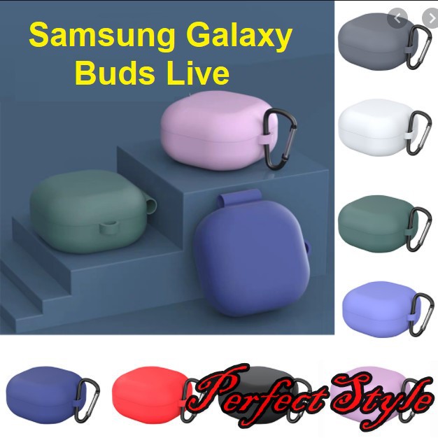 Vỏ Silicon Bảo Vệ Chống Bụi Cho Tai Nghe Samsung Galaxy Buds Live