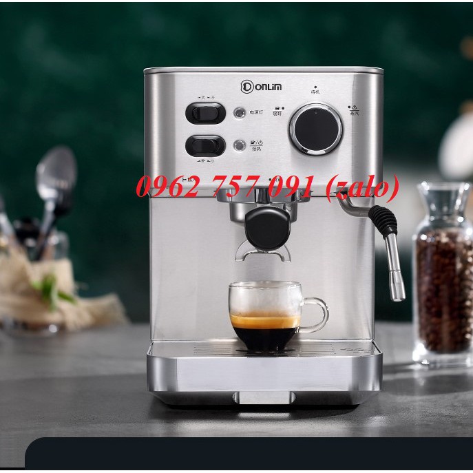 [ELHAG500 giảm tối đa 500K] Máy pha cà phê tự động Donlim DL-DK 4682
