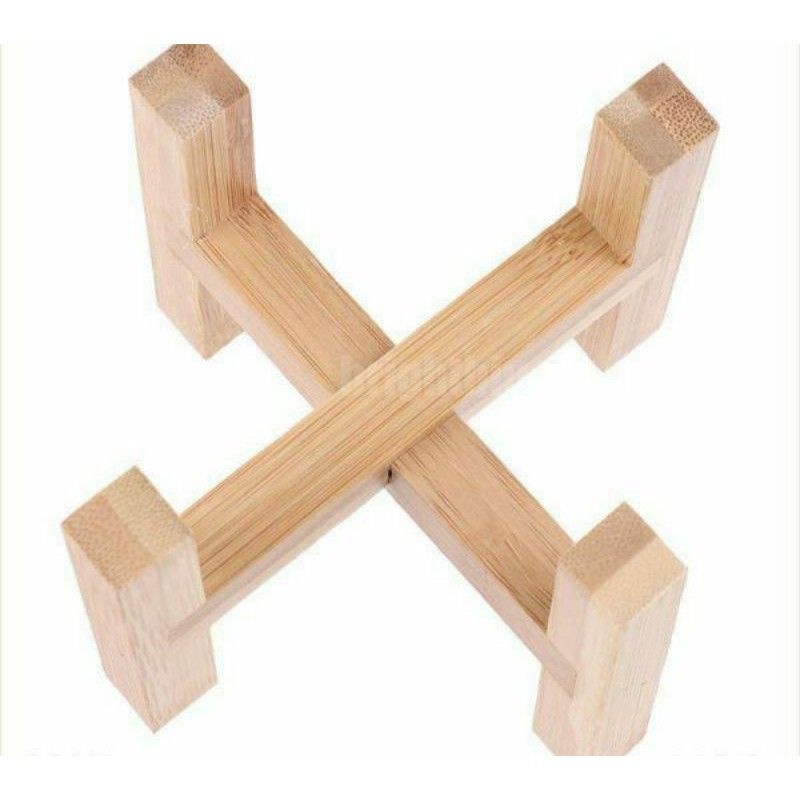 Đôn Gỗ đựng chậu và cây .