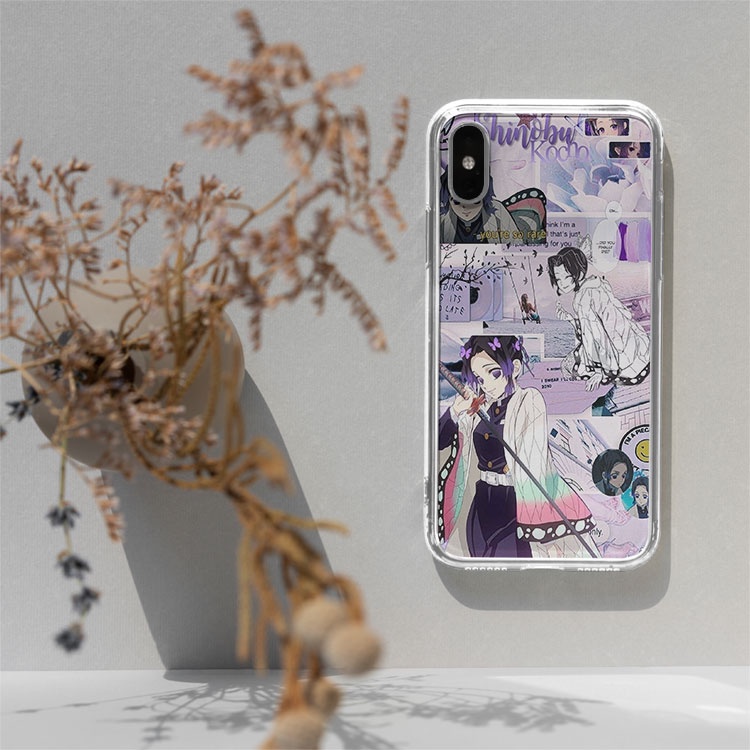 Ốp Lưng XINH Shinobu Kochou kimetsu no yaiba collage cho iphone 5 - iphone 12 KNYPOD20210038