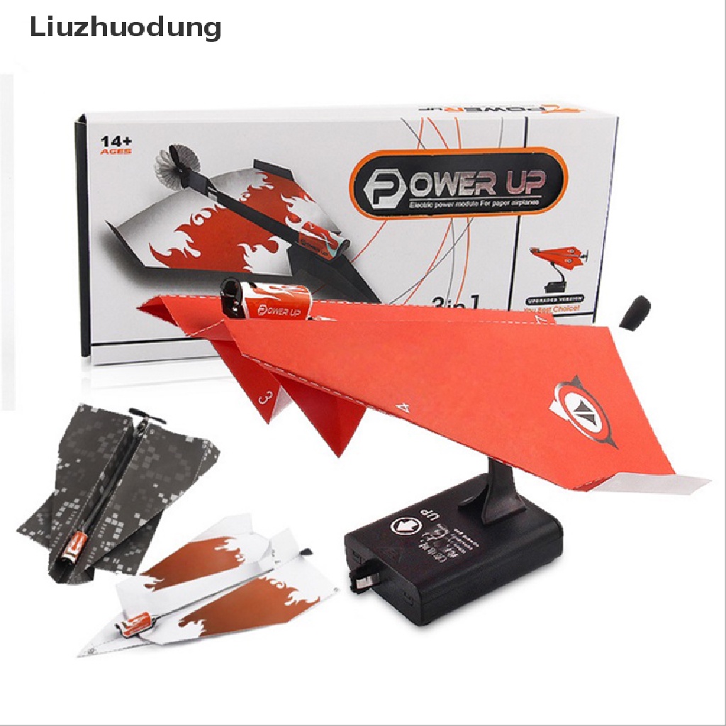 Mô hình máy bay điều khiển từ xa bằng giấy gấp được DIY dành cho bé trai