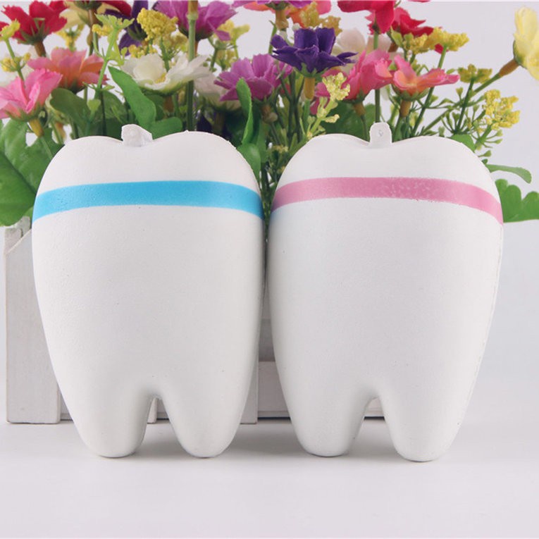 Đồ Chơi Squishy Hình Chiếc Răng Dễ Thương