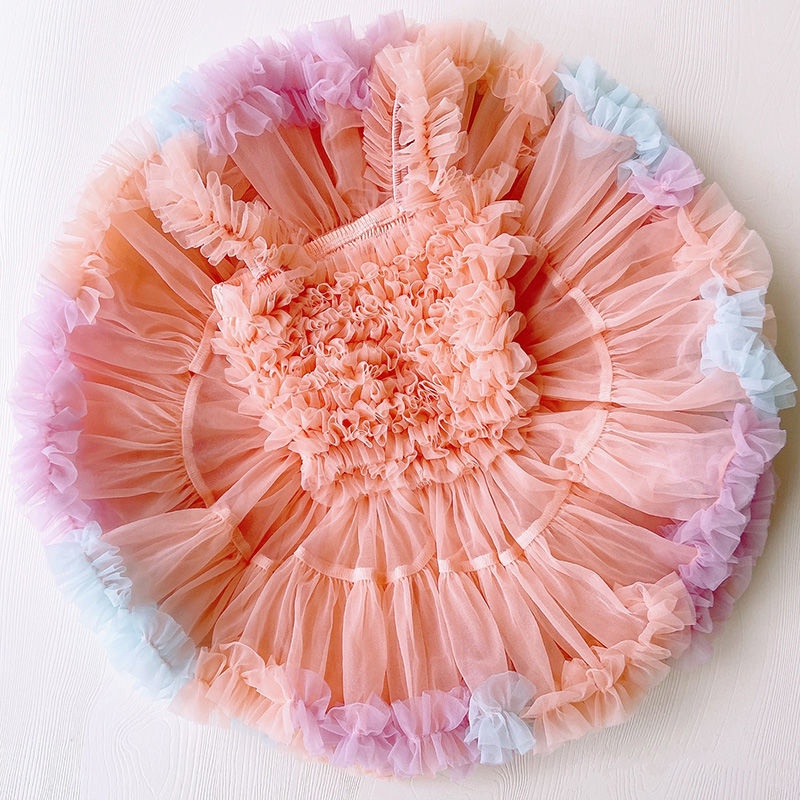Váy cho bé gái Đầm tutu Công Chúa Dáng Xòe Phong Cách Mùa Hè Mới Làm Quà Tặng Sinh Nhật Đầu Tiên Cho Bé Gái váy công chúa bé gái
