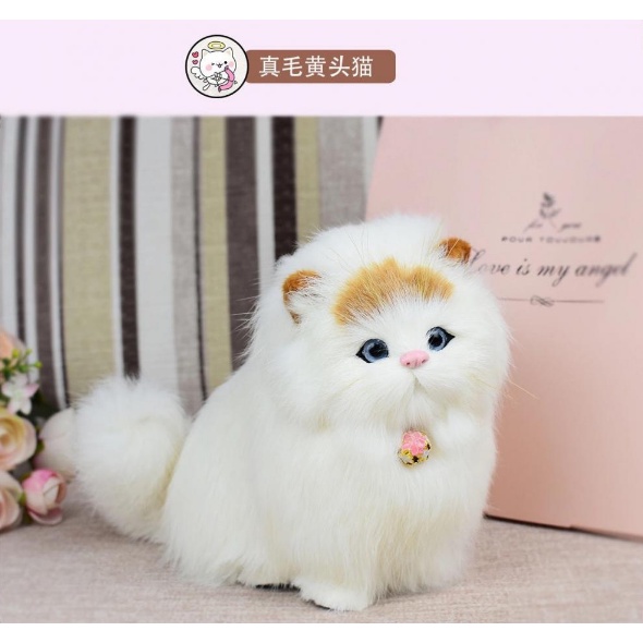 Búp Bê Hình Chú Mèo Dễ Thương Dùng Làm Quà Tặng Sinh Nhật Cho Bé