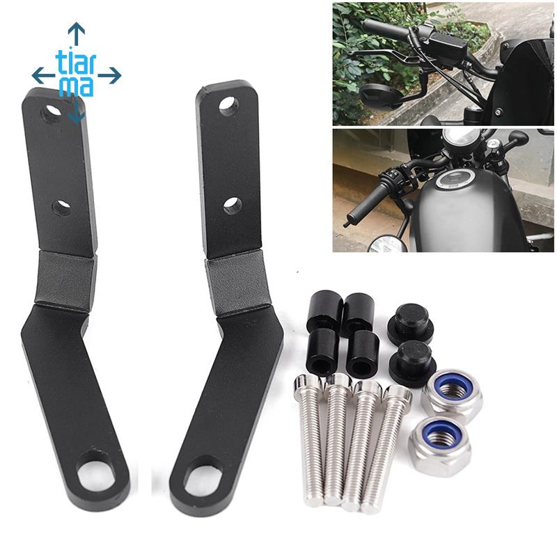 Giá đỡ gương chiếu hậu gắn tay lái xe máy Honda Rebel 500 300 CMX300 CMX500 2019 2020 2021