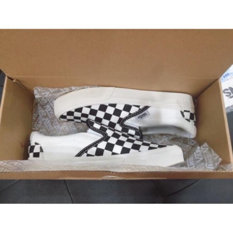 (video_ảnh thật) giày sneaker vans caro giày lười nam nữ cao cấp đi học đi chơi đủ size[full bok bill] | BigBuy360 - bigbuy360.vn