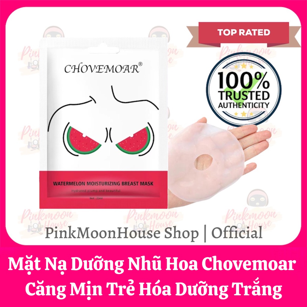 Mặt nạ nhũ hoa dưa hấu ngừa thâ-m nhăn lão hóa CHOVEMOAR