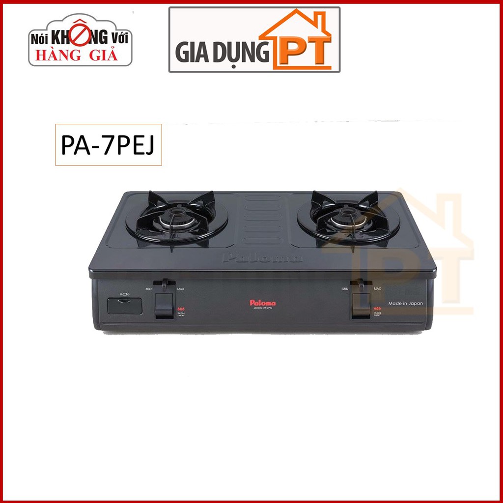 Bếp gas dương để bàn Paloma PA-7PEJ PA-7PSJ, sản xuất và nhập khẩu nguyên chiếc từ Nhật Bản