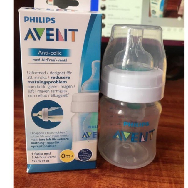 Bình sữa Philips Avent Anti-colic nhựa PP 260ml