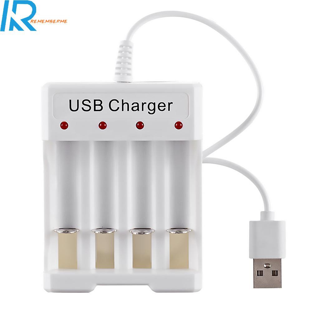 Bộ Sạc Pin 4 Khe Usb Thông Minh