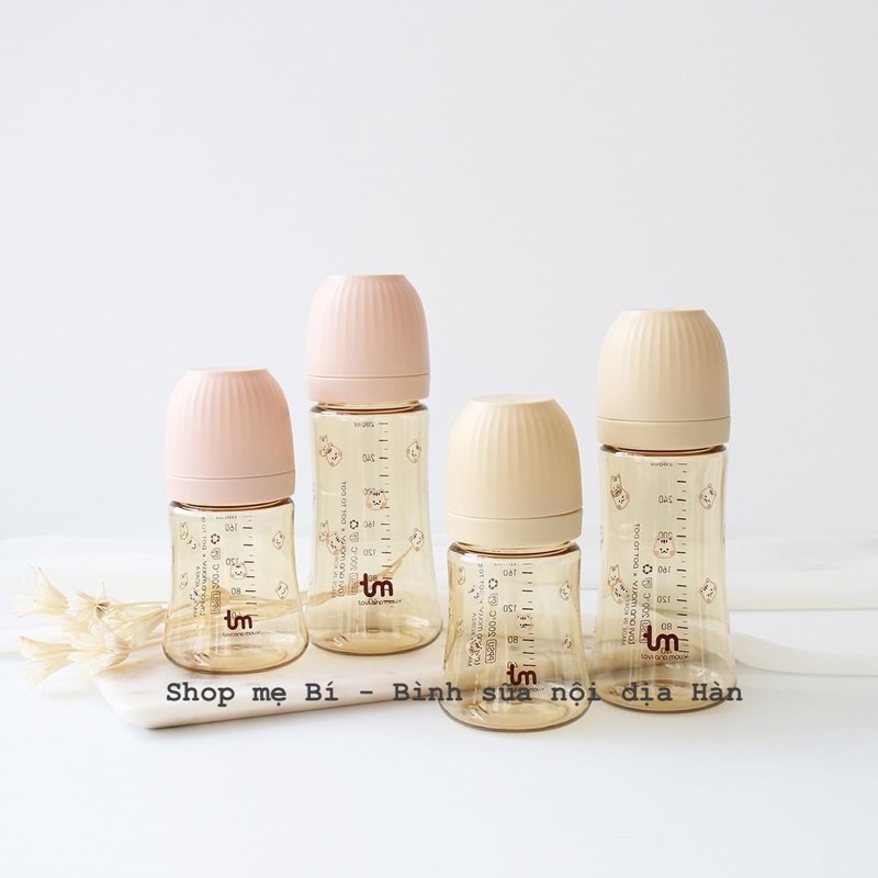 Bình sữa Sóc Tovi Molly 180ml - 280ml