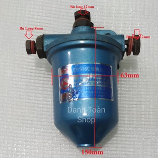 Bình Dầu Con (Lược Dầu) Cho Động Cơ Nổ Diesel D12, D15, D18 Trở Lên