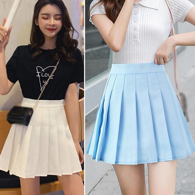 [Mã FAXANH55 giảm 10K đơn 50K] Chân Váy Nữ Lưng Cao Xếp Ly Thời Trang | BigBuy360 - bigbuy360.vn