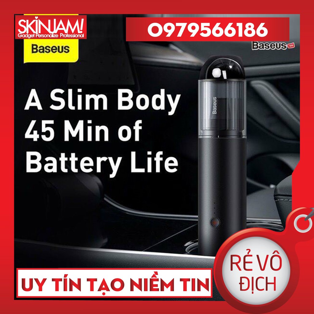 Máy Hút Bụi Cầm Tay Baseus A3 Car Vacuum Cleaner (15000pa, 135W)