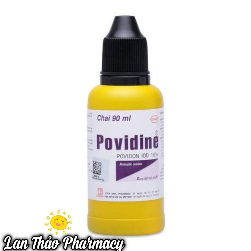 Dung dịch sát khuẩn Povidine Povidon Iod 10%