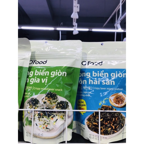 Rong biển giòn trộn gia vị siêu ngon