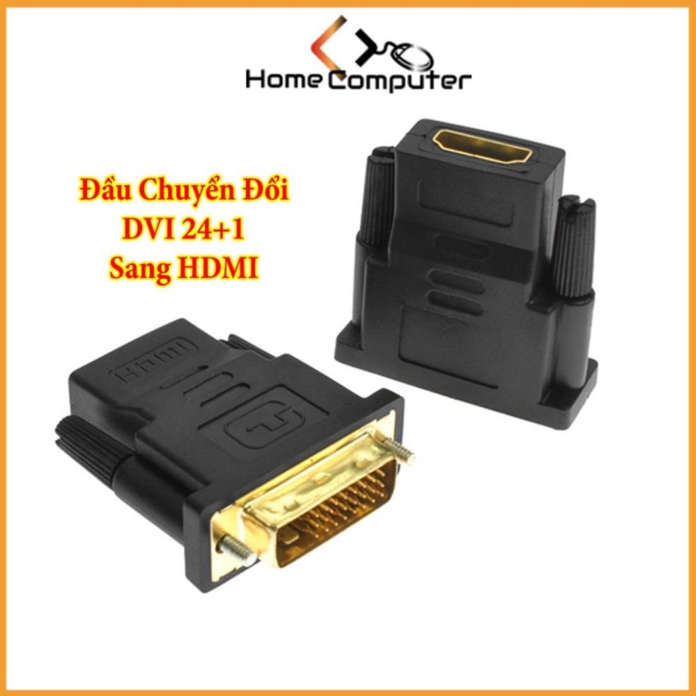Đầu Chuyển Đổi - Đầu Chuyển DVI 24+1/24+5 Sang HDMI Full HD - Hàng Xịn - Home.mall