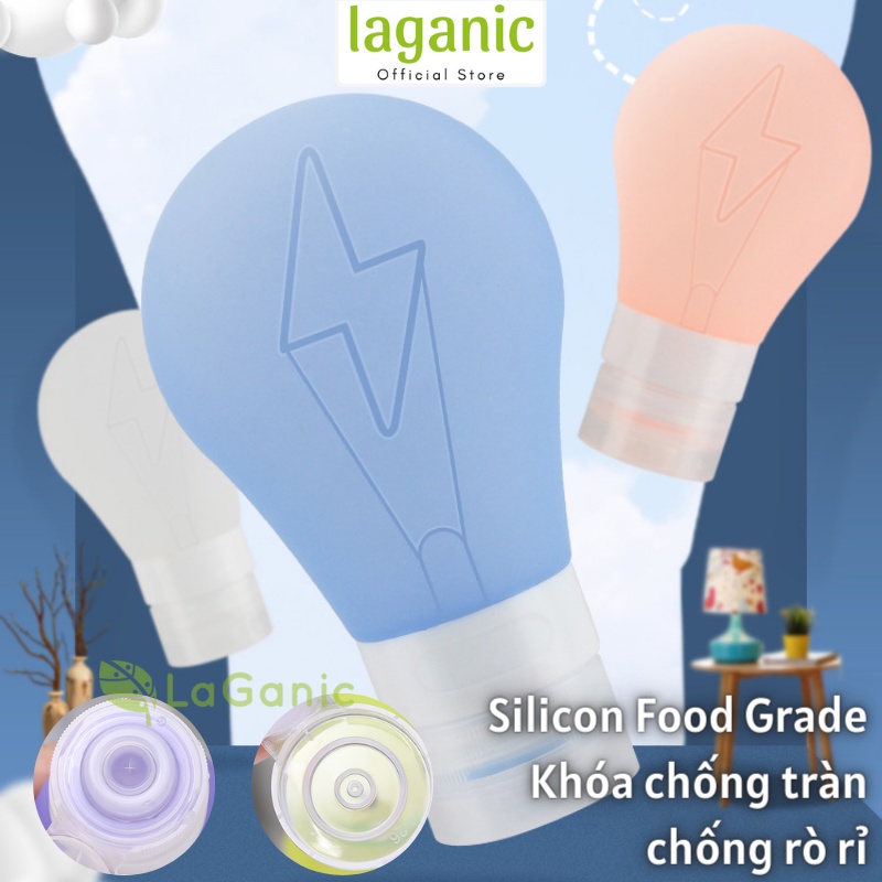 Lọ chiết mỹ phẩm du lịch silicon Light Bulb 39ml, 66ml, 88ml