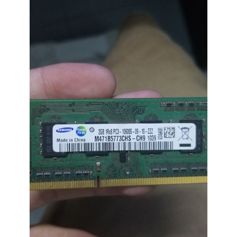 Ram laptop samsung cũ 2gb ddr3