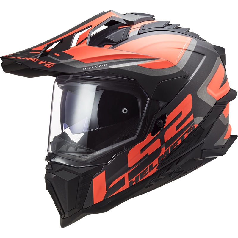 Fullface LS2 MX701 EXPLORER F (Sợi Thủy Tinh) Dual Sport - (Tặng Khăn Trùm SWAT)
