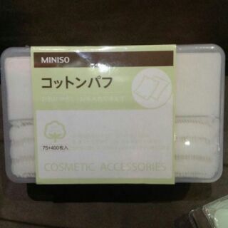 💕💕💕Bông tẩy trang Miniso 475 miếng