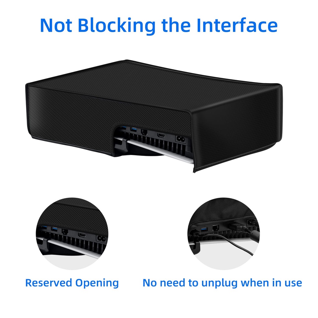 Vỏ Bọc Màu Đen Chống Bụi Cho Máy Chơi game ps5 ps5