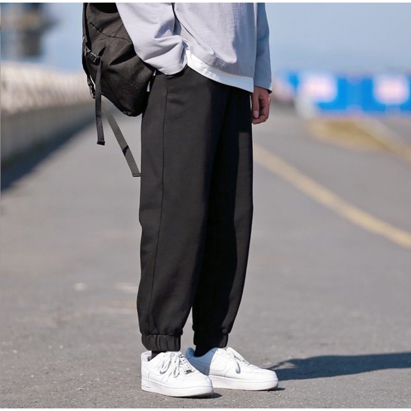 Quần jogger chữ siêu đỉnh, form rộng, vải mịn mát, nam nữ mặc được unisex ulzzang - ẢNH THẬT