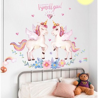 decal dán tường chất lượng mẫu ngựa mới