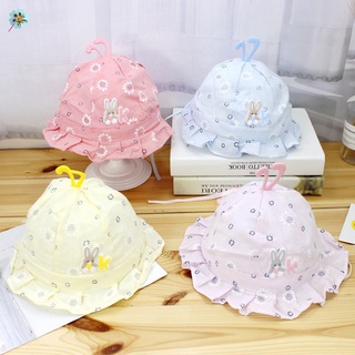 Mũ tai bèo mỏng chống nắng thời trang xuân thu cho bé sơ sinh 0-3-6 tháng tuổi