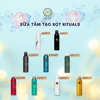 Sữa tắm tạo bọt Foaming Shower Gel Rituals KK NEST thơm tinh tế