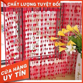 [XẢ KHO+FREE SHIP] RÈM CỬA TRÁI TIM
