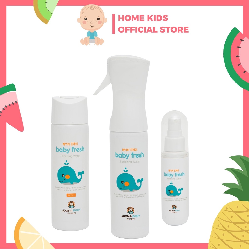 [CHÍNH HÃNG] Xịt Khuẩn Baby Fresh An Toàn Cho Bé
