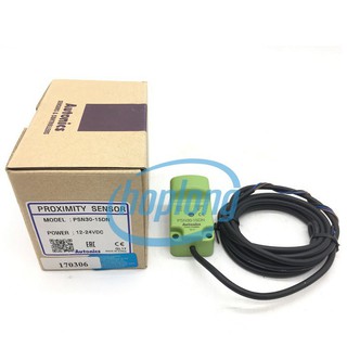 PSN30-15DN Cảm biến tiệm cận Autonics loại vuông phi 30 khoảng cảm biến 15mm ngõ ra NPN thường mở