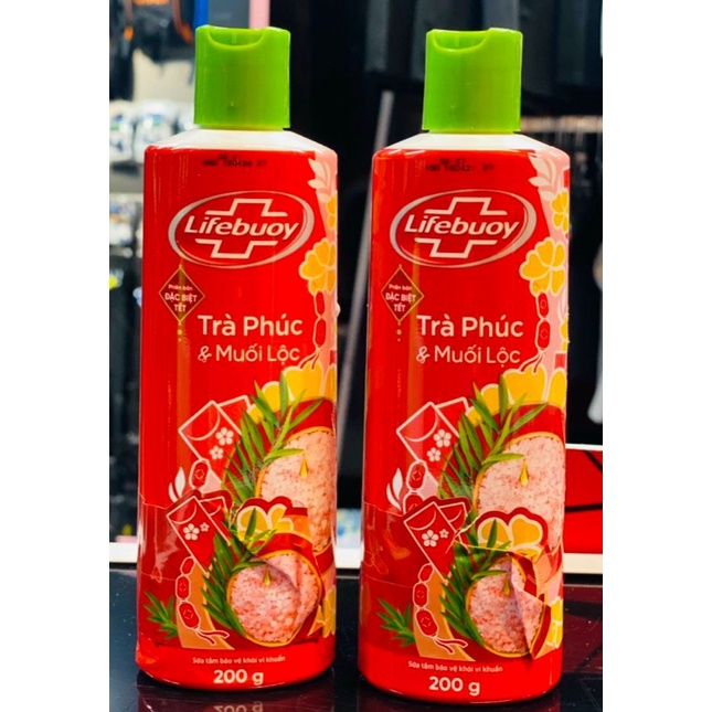 Sữa tắm Lifebuoy trà phúc muối lộc 200g- Lifebouy -Lifeboy