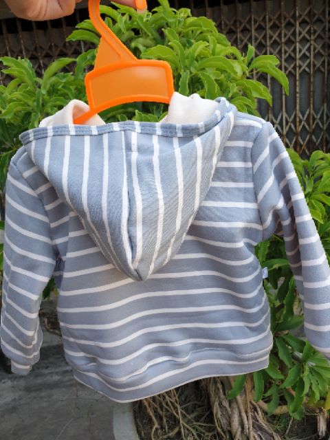 Áo khoác nỉ cho bé, áo nỉ lót lông