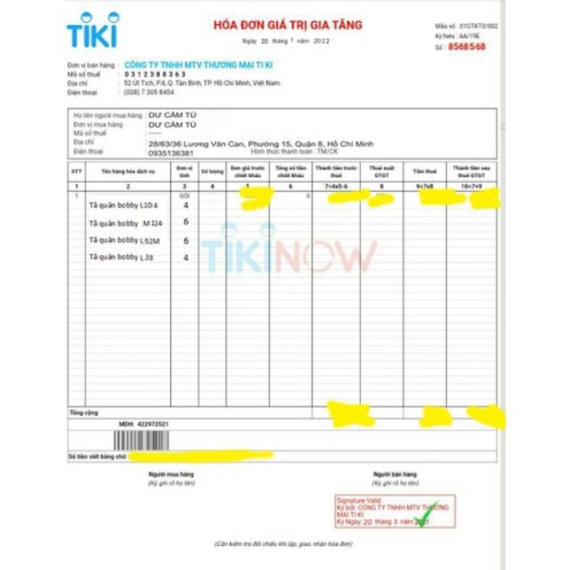 Tã Dán Bobby Sơ Sinh đệm thun S88 + 6 Miếng