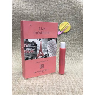 [NƯỚC HOA NỮ] – sample GIVENCHY - LIVE Irresistible EDP 1ml