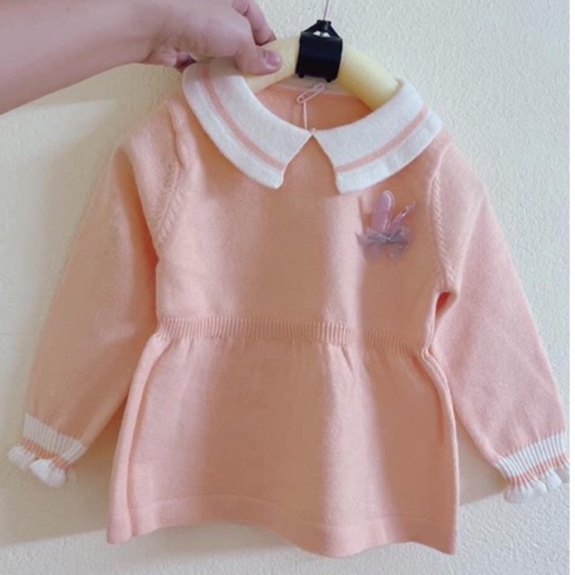 {7-14kg} Áo len kiểu bé gái cực xinh size nhí (nhiều mẫu)