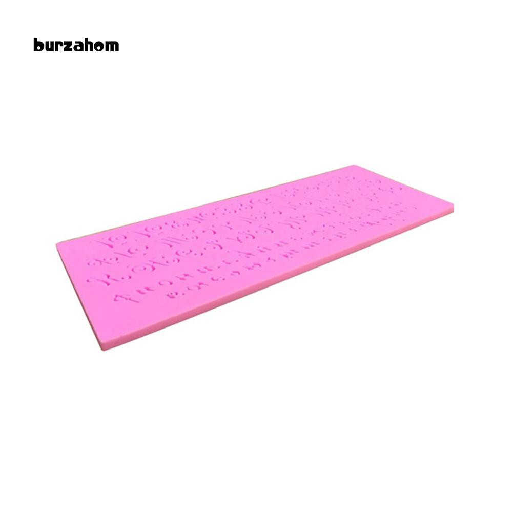 Khuôn làm bánh kẹo fondant hình chữ cái đẹp mắt