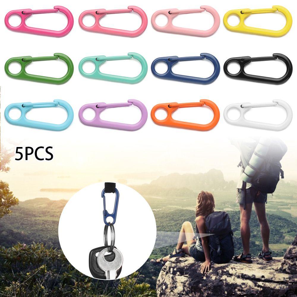 Set 5 Móc Khóa Dây Đeo Túi Xách Bằng Hợp Kim Kẽm Chất Lượng Cao SHOUKEY