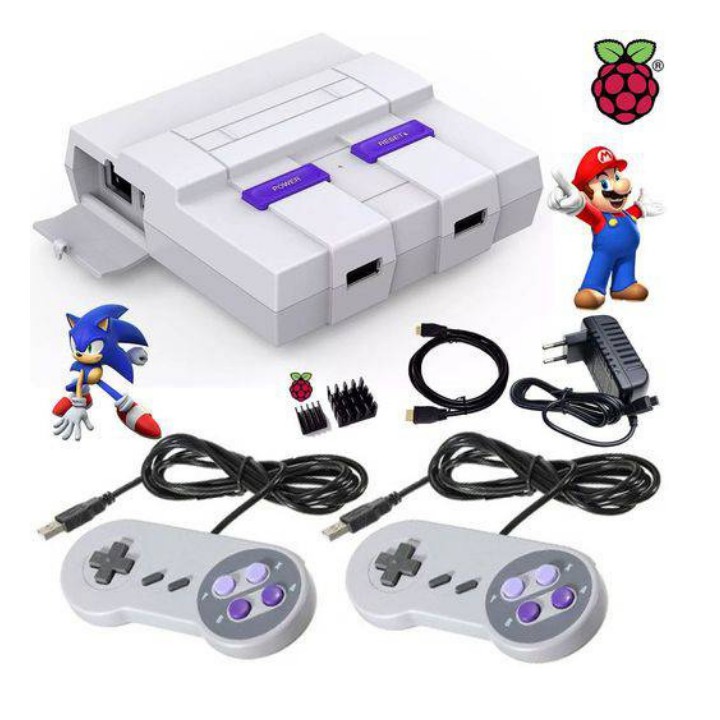 MÁY CHƠI GAME Nintendo SNES 16-BIT - Bản HDMI, Super Nintendo , tay cầm game , máy chơi game , ps4 , bảo hành 1 năm