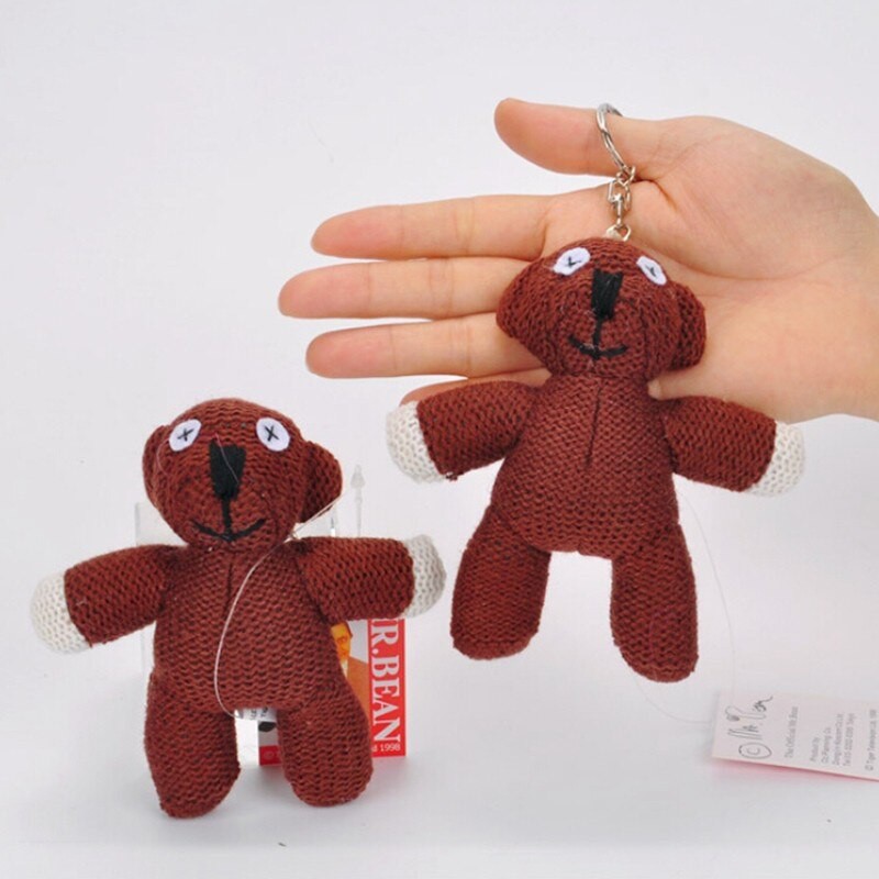 Móc khóa Gấu bông Teddy Mr.Bean phiên bản mini kích thước 12cm