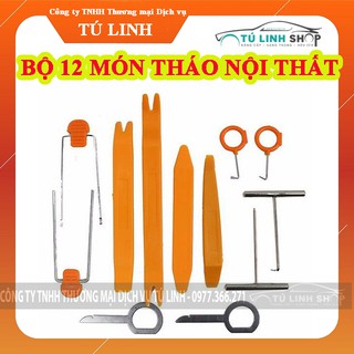 bộ dụng cụ tháo nội thất xe ô tô 12 món