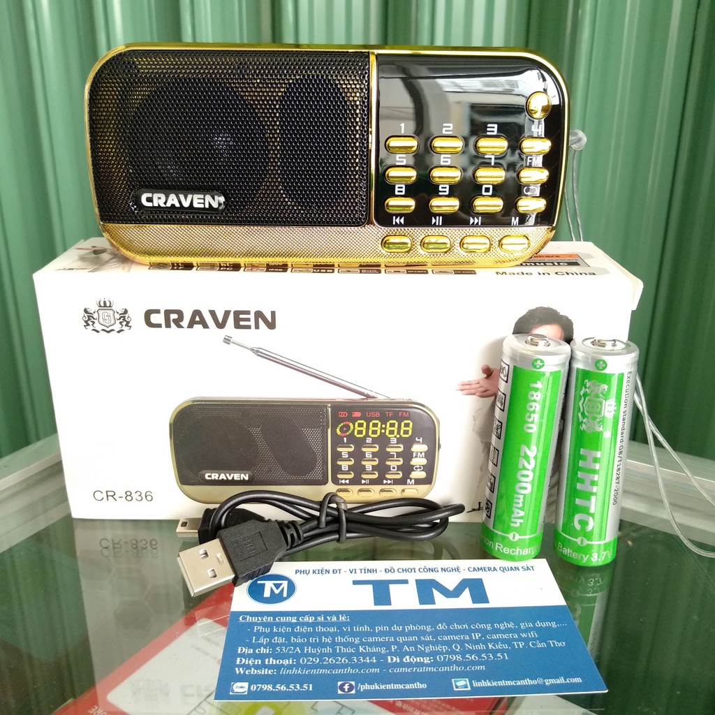 Loa nghe nhạc Craven CR836S