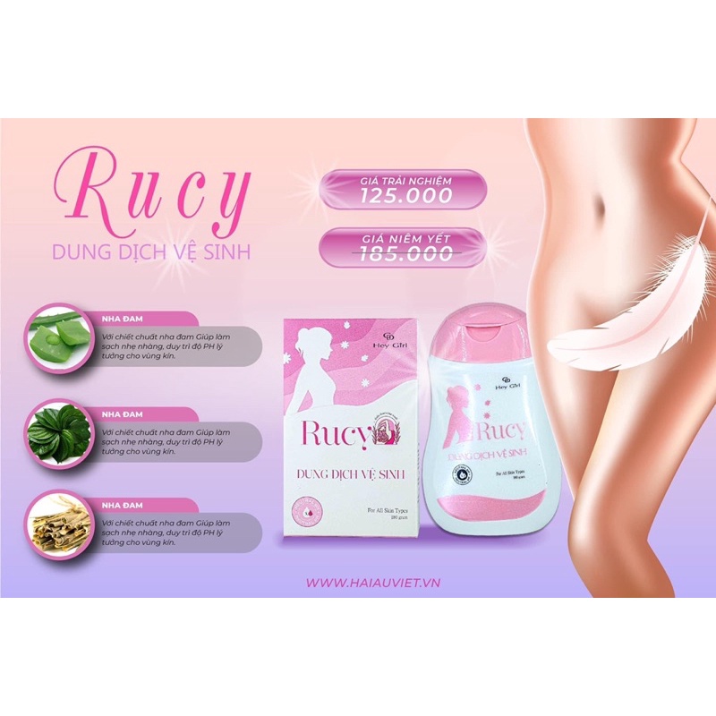 [Xả kho] Dung Dịch Vệ Sinh Phụ Nữ Rucy